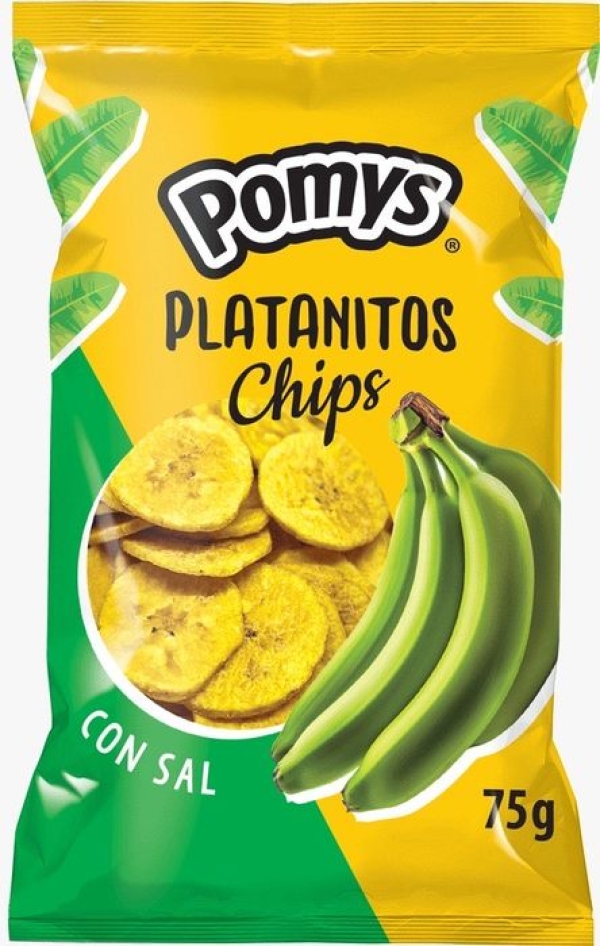 POMYS PLATANITOS CHIPS SALADO 75gr